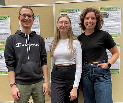 Christian Drechsel, Alyona Chukreeva und Birte Knppel (v. l. n. r.)